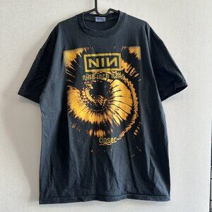 NIN Nine Inch Nails Closer The Downard Spiral T-Shirt XL Faded Black